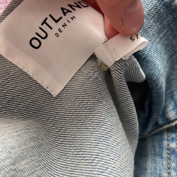 Outland Denim Light Wash The Smith Jean Jacket - Picture 8 of 8